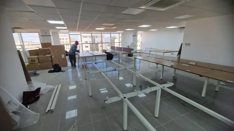 Montage mobilier professionnel — déménagement entreprises Casablanca